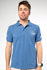 2024 MI3DE Mid Blue Polo Shirt