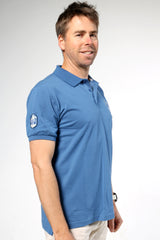 2024 MI3DE Mid Blue Polo Shirt