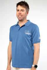 2024 MI3DE Mid Blue Polo Shirt