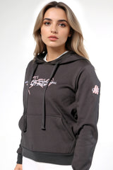 2024 MI3DE Charcoal Pink Pullover Hoodie