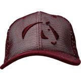 Equestrian Queensland maroon cap with print